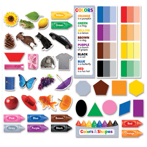 Colors &amp; Shapes Mini Bulletin Boards