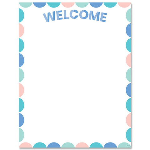 Calm &amp; Cool Welcome Chart