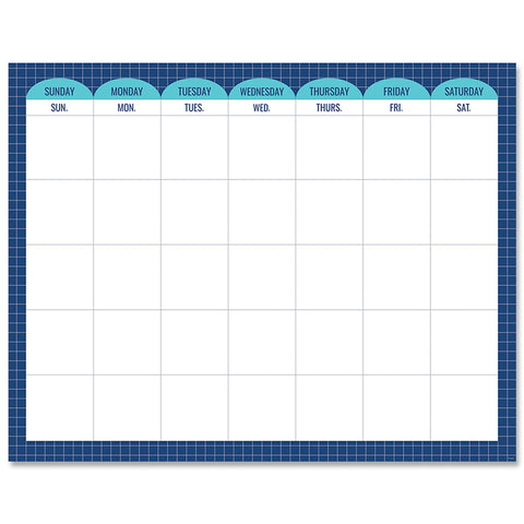 Calm &amp; Cool Calendar Chart, 28.5 X 22.25