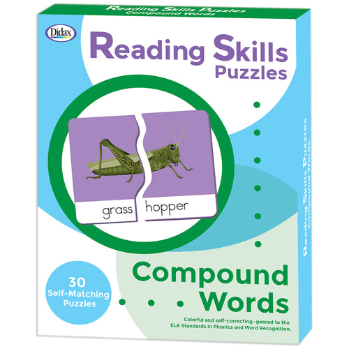 Reading Skills Puzzles, Compound Words