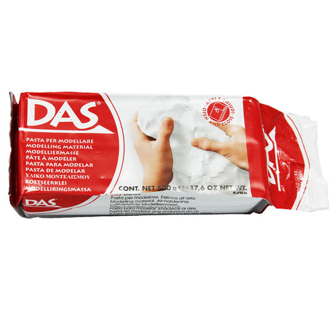 Prang Das Air Hardening Modeling Clay, 1 Lb., White
