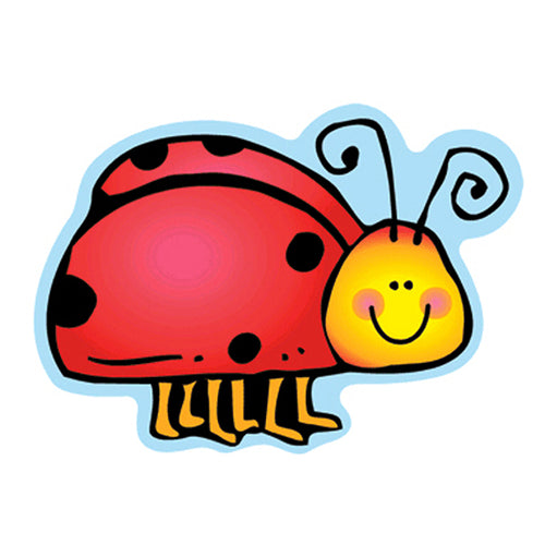 Colorful Cut-Outs, Ladybugs, Assorted Designs
