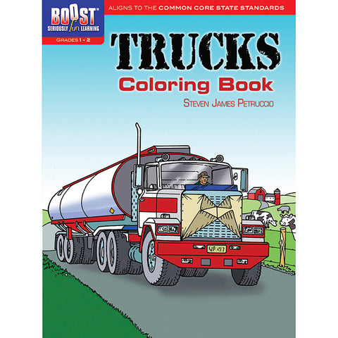 Boost Trucks Coloring Book