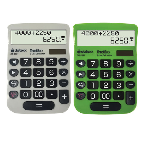 2-Line Trackback Desktop Calculator