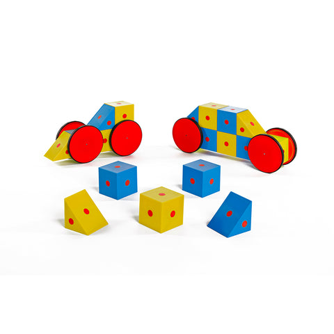 3-D Magnetic Block Set, 20 Pieces