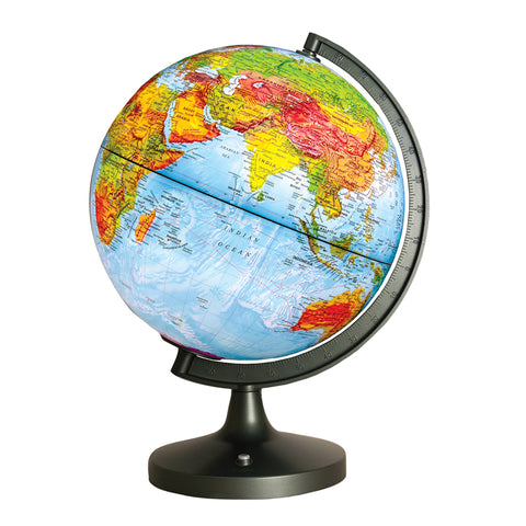 Dual Cartography Led Illuminated Globe, 11