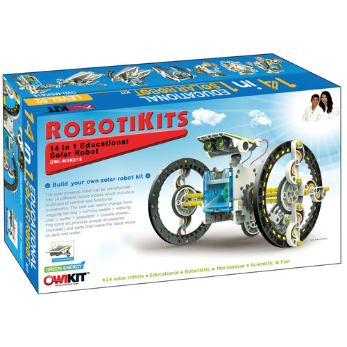 14-In-1 Solar Kits Robot Kit