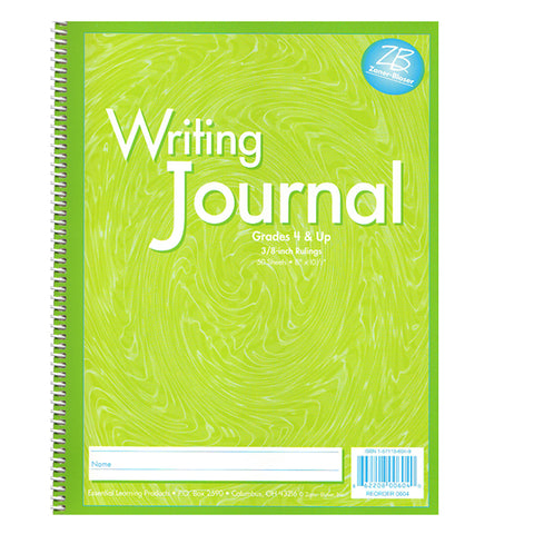 Writing Journal, Liquid Color, 3/8" Ruling, Grades 4+