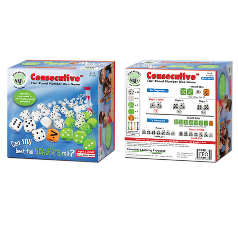 Consecutive Fast-Paced Number Dice Game