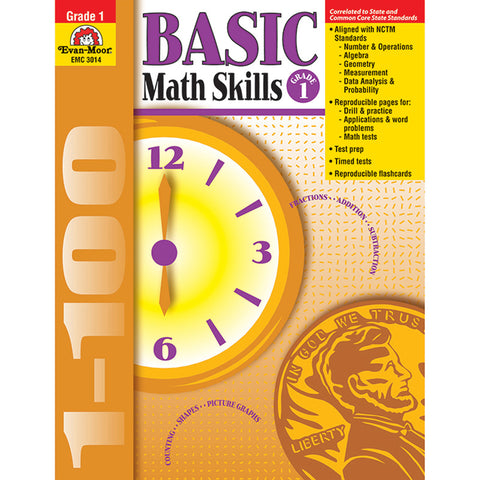 Basic Math Skills, Grade 1