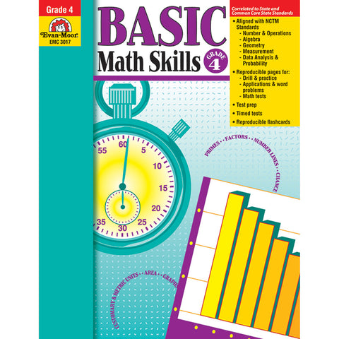 Basic Math Skills, Grade 4
