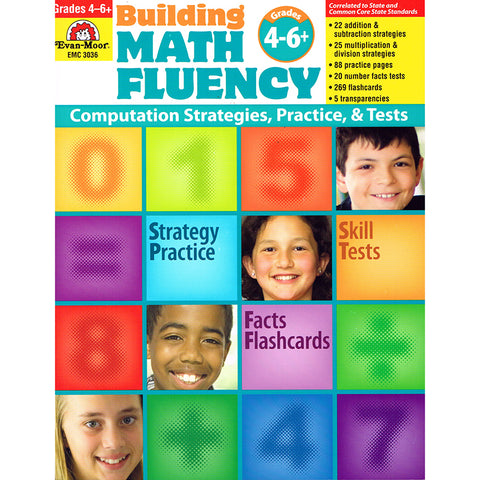 Building Math Fluency Book, Grade 4-6+