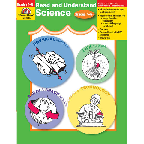 Read And Understand Science Book, Grades 4-6+