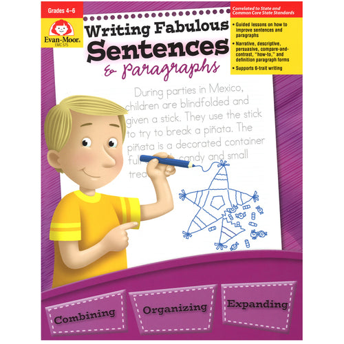 Writing Fabulous Sentences & Paragraphs Book