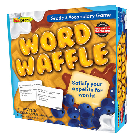 Word Waffle„¢ Game, Grade 3