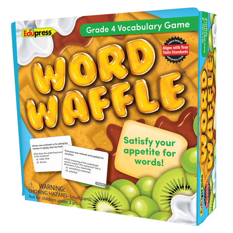 Word Waffle„¢ Game, Grade 4
