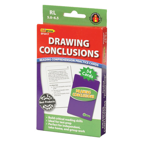 Drawing Conclusions Reading Comprehension Cards, Reading Levels 5.0-6.5