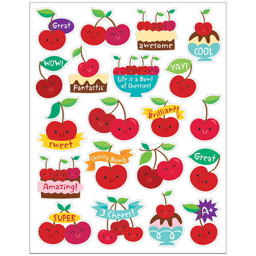 Cherry Stickers - Scented