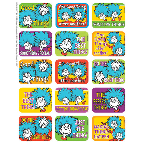 Dr. Seuss Thing 1 And 2 Success Stickers
