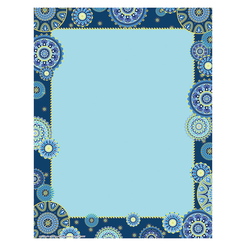 Light Blue Border Design