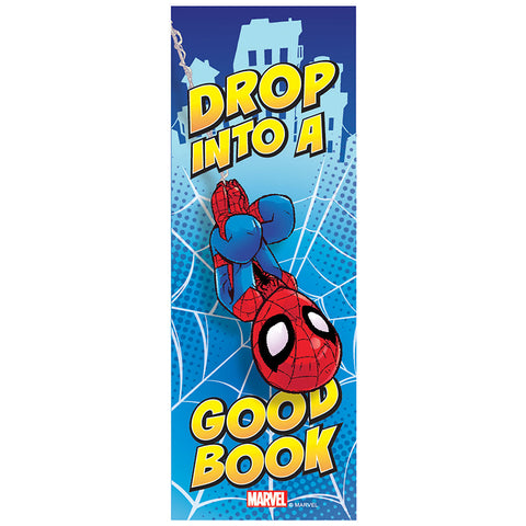 Bookmark - Spiderman Swing Into A Good Book