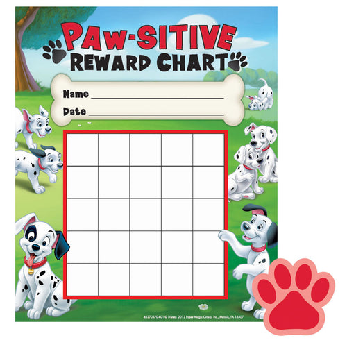 101 Dalmatians Paw-Sitive 36 Mini Reward Chart Plus 700 Stickers