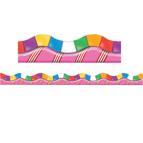 Candy Land&bdquo;&cent; Dimensional Look Extra Wide Die Cut Deco Trim