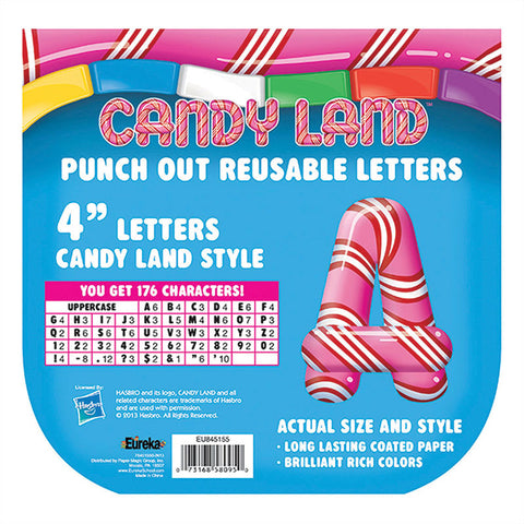 Candy Land&bdquo;&cent; Pepper Stripes Deco Letters