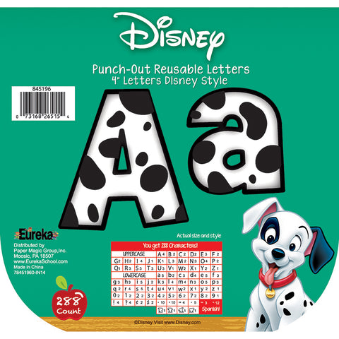 101 Dalmatians Spots Deco Letters