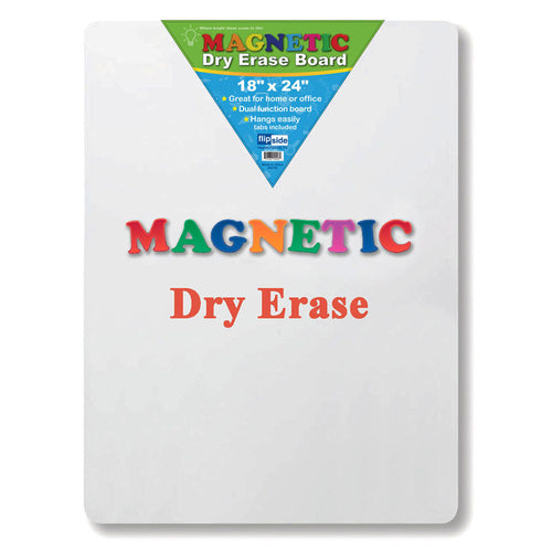 Magnetic Dry Erase Board, 18 X 24