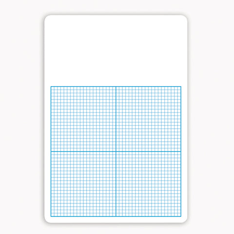 1/4 Graph Dry Erase Board, 11 X 16
