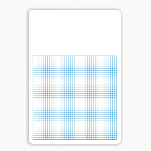 1/4 Graph Dry Erase Board, 11 X 16