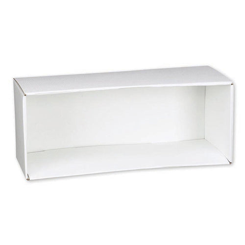 Dynamic Diorama Display Box, White, 15.5 X 6.5 X 6