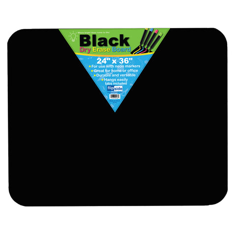Black Dry Erase Board, 24 X 36