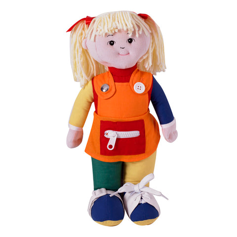 Learn-To-Dress Doll, Caucasian Girl