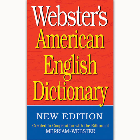 Webster'S American English Dictionary
