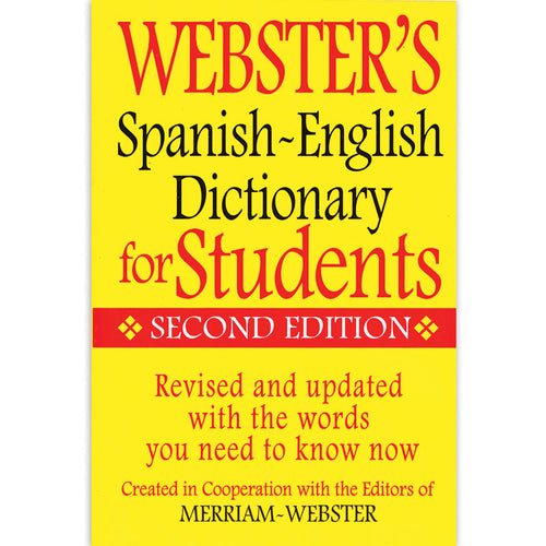 Webster™S Spanish-English Dictionary For Students, Second Edition