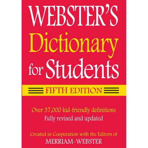 Webster'S Dictionary For Students, Fifth Edition