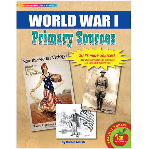 Primary Sources, World War I