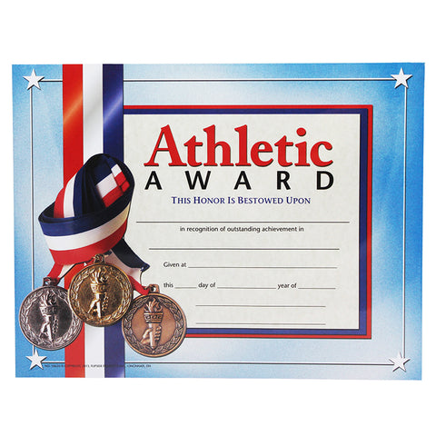 Athletic Award,30/Pkg
