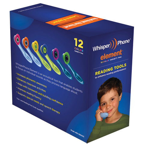 Whisperphone Varietypak Of 12, 2 Each Of 6 Colors