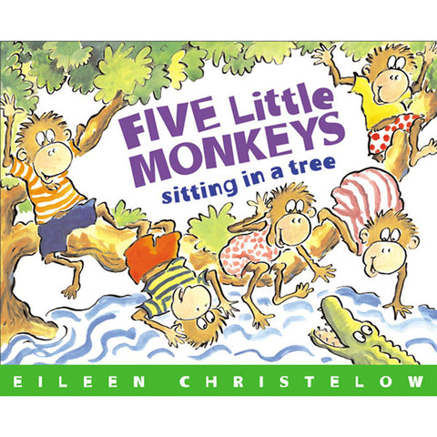 Five Little Monkeys Sitting In A Tree, Paperback