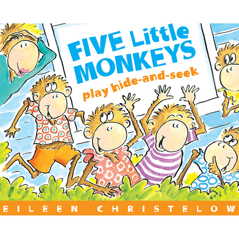 Five Little Monkeys Play Hide-And-Seek Book
