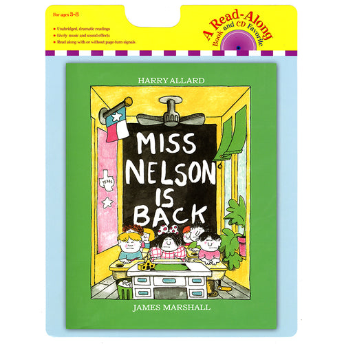 Carry Along Book &amp; Cd, Miss Nelson Is Back