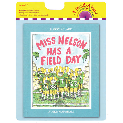 Carry Along Book &amp; Cd, Miss Nelson Has A Field Day