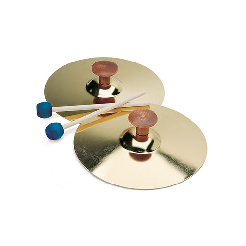 5 Cymbals With Mallet, Pair