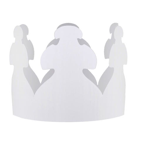 White Crowns, Pack Of 24