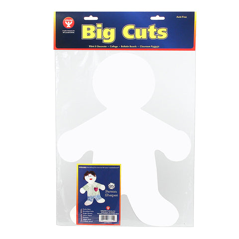 16 Me Kid Big Cut-Outs Paper Shape, 25/Pkg