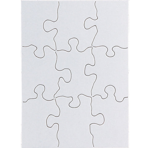 Compoz-A-Puzzle, 4 X 5 1/2 Rectangle, 9 Pieces