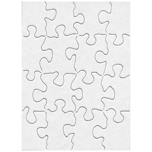 Compoz-A-Puzzle, 4 X 5 1/2 Rectangle, 16 Pieces